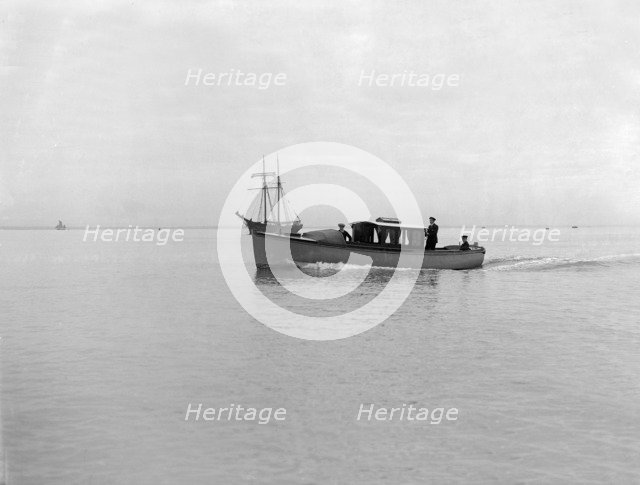 Mitcham cabin cruiser, 1914. Creator: Kirk & Sons of Cowes.