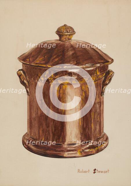 Sugar Bowl, probably 1940/1941. Creator: Robert Stewart.