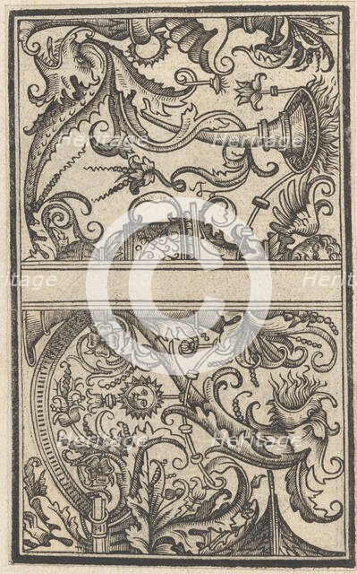 Esemplario di lavori, page 5 (verso), August 1529., August 1529. Creator: Nicolò Zoppino.