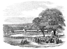 The Scottish Fete, in Lord Holland's Park, 1850. Creator: Unknown.