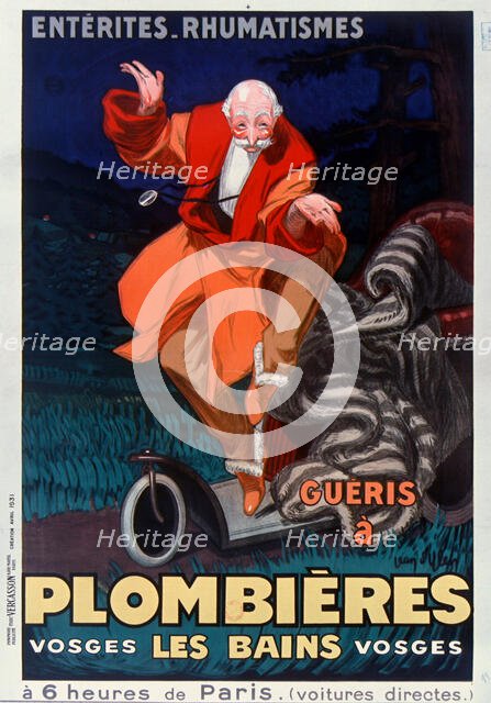 Plombières-les-Bains, 1931. Creator: D'Ylen, Jean (1886-1938).
