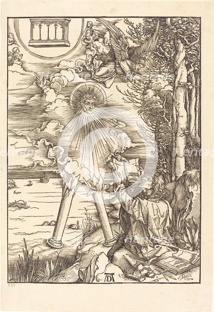 Saint John Devouring the Book, 1498. Creator: Albrecht Durer.