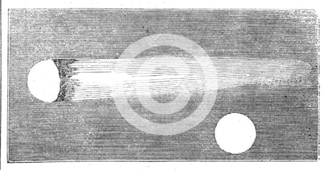 The meteor of 19 November, 1861.  Creator: Unknown.