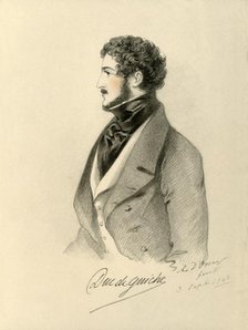 'Duc de Guiche', 1842. Creator: Richard James Lane.