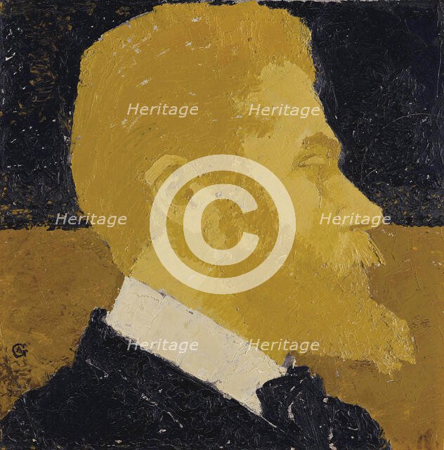 Self-portrait, 1909. Creator: Giacometti, Augusto (1877-1947).