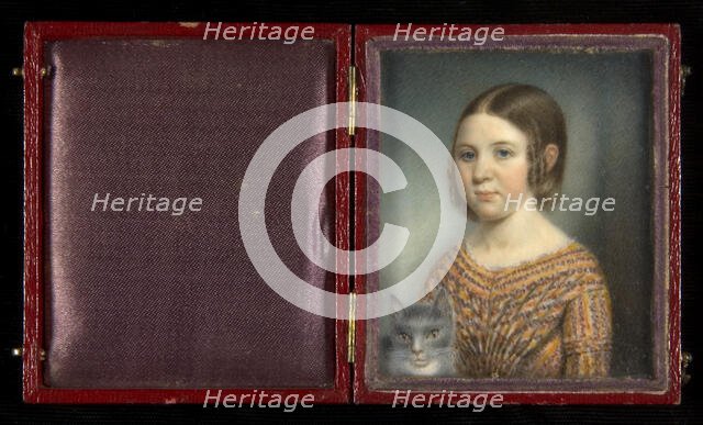 Beulah Appleton, ca. 1840. Creator: Sarah Goodridge.