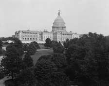 Capitol, Washington, D.C., The, between 1880 and 1897. Creator: William H. Jackson.