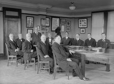 Labor Comm. of Council of Nat. Def. Heads: James O'Connell; W.B. Wilson; Leo K. Frankel..., 1917. Creator: Harris & Ewing.