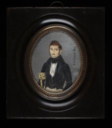 Caballero de la familia Goyena (Gentleman of the Goyena Family), ca. 1835-1843. Creator: Joaquin Jose Goyena.