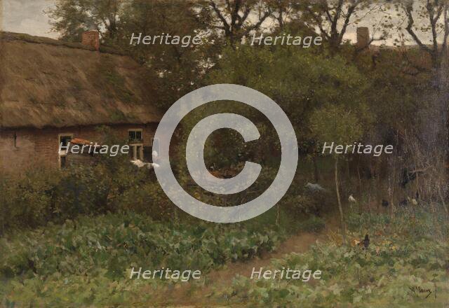 The Vegetable Garden, c.1885-c.1888. Creator: Anton Mauve.
