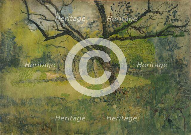 Orchard at Eemnes, 1888-1895. Creator: Richard Roland Holst.