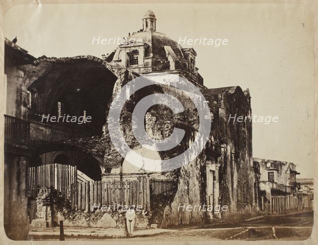 Eglise Merced, c.1866. Creator: Paul Emile Miot.