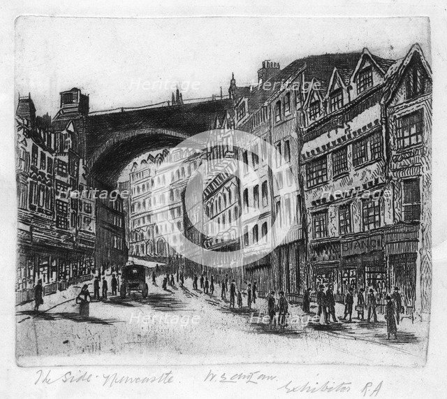 The Side, Newcastle Upon Tyne. Artist: Unknown