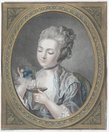 The Woman taking Coffee, 1774. Creator: Louis Marin Bonnet.