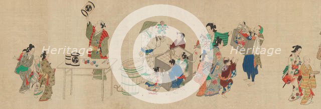 Festival Scenes, 18th century. Creator: Unknown.