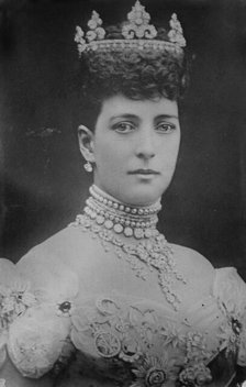 Dowager Queen Alexandra, 1910. Creator: Bain News Service.