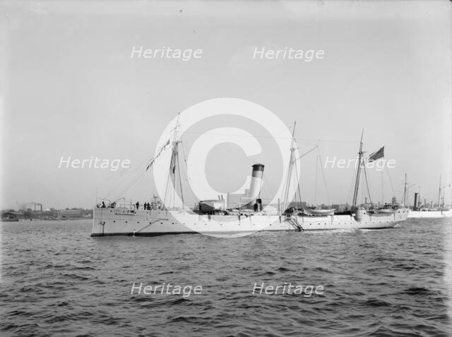 U.S.S. Dolphin, between 1885 and 1901. Creator: Unknown.