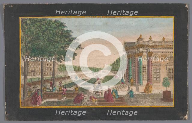 View of the Schloss Pillnitz, 1700-1799. Creator: Anon.