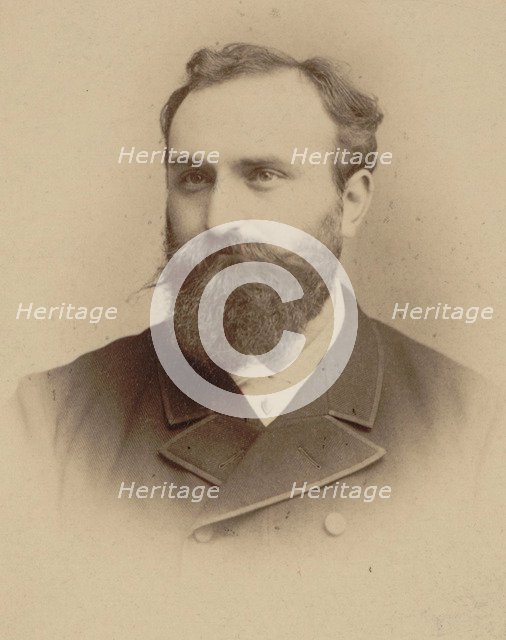 Portrait of the composer Ernest Chausson (1855-1899).