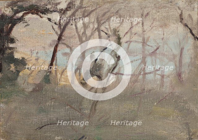 View towards Yalta, 1906. Creator: Jan Ciaglinski.