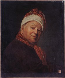 Portrait of the painter Étienne Jeaurat (1699-1789). Creator: Etienne Aubry.