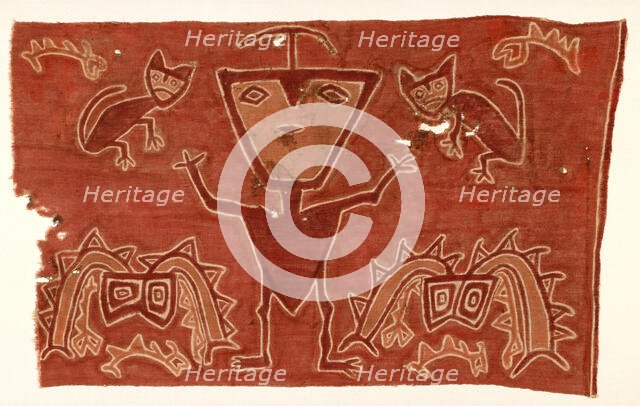 Panel, Peru, 1000/1476. Creator: Unknown.