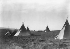 Camp at Stony Lake, c1905. Creator: Edward Sheriff Curtis.