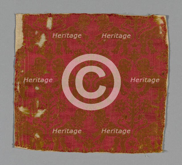 Fragment, Italy, 1600/50. Creator: Unknown.