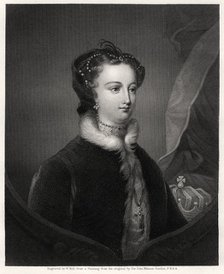 Mary Stuart, Queen of the Scots, 19th century. Artist: W Holl