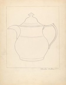 Coffee Pot, 1935/1942. Creator: Charles Cullen.