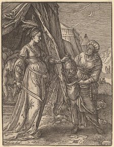 Judith with the Head of Holofernes. Creator: Christoffel van Sichem I.