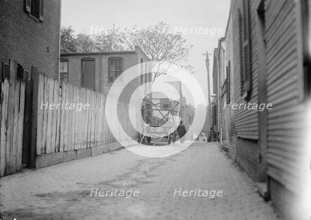 Alley Clearance. Slum Views, 1914. Creator: Harris & Ewing.