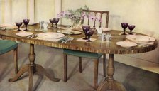 'Dinner-table arranged by Harrods Ltd., London', 1937. Creator: Unknown.