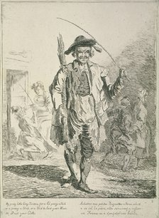 Stick seller, Cries of London, 1760. Artist: Paul Sandby