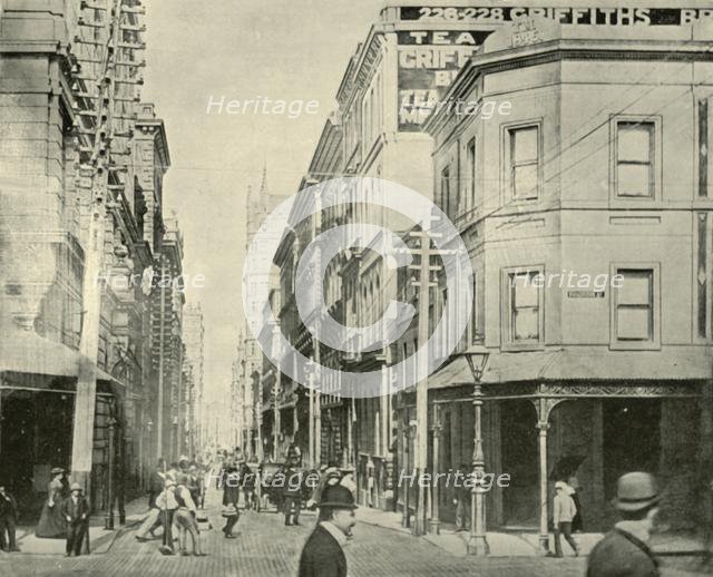 'Flinders Lane, Melbourne', 1901. Creator: Unknown.