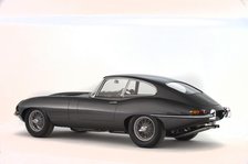 1966 Jaguar E type Series 1 fixed head coupe. Creator: Unknown.