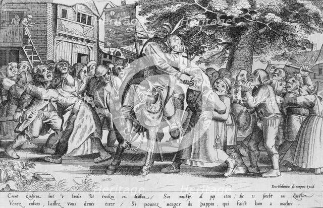 The Tooth-Puller. Creator: Peeter van der Borcht.