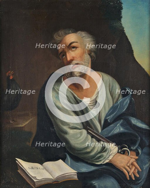 Apostle Peter, (c1780s) Creator: Jonas Akerstrom.