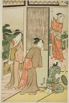 A Party in the Shinagawa Pleasure Quarters, c. 1790. Creator: Torii Kiyonaga.