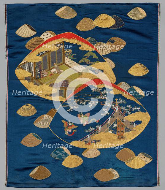 Embroidered Fukusa, late 1800s-early 1900s. Creator: Unknown.