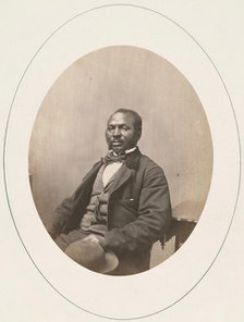 Portrait of Man, Harvard University, 1861. Creator: George K Warren.