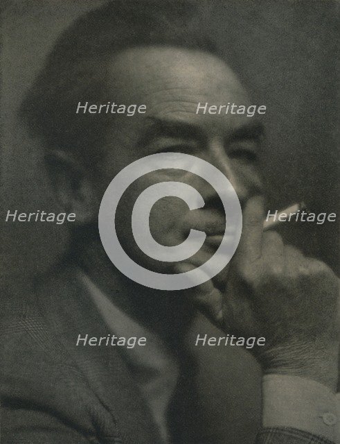 'James Montgomery Flagg, (1877-1960)', 1942. Creator: Pirie Macdonald.