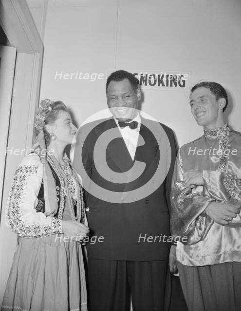 Russian war anniversary benefit at the Watergate, Washington, D.C., 1942. Creator: Gordon Parks.