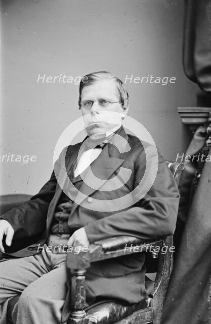 Israel Washburn Jr, between 1855 and 1865. Creator: Unknown.