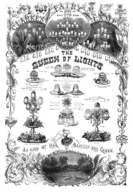 ''Clarke's Fairy Lights, The Queen of Lights', 1891. Creator: Unknown.