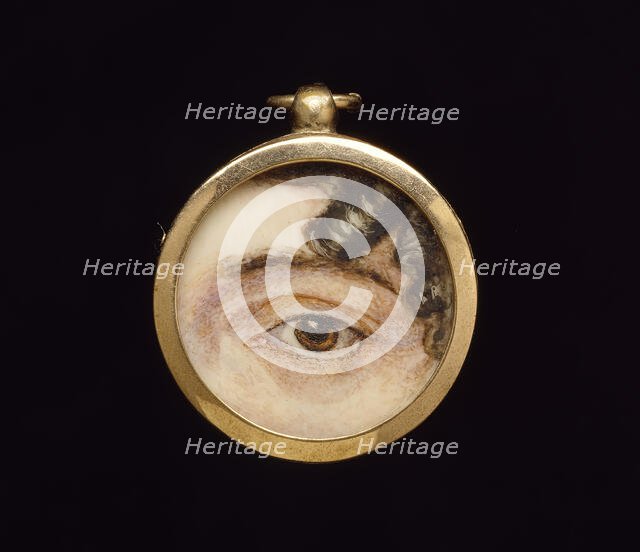 Pendant Miniature, c1800. Creator: Unknown.