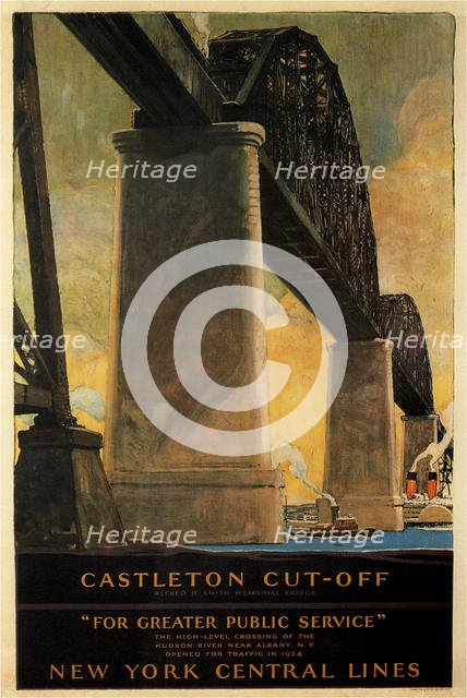 Castleton Cut-Off, 1925. Artist: Stoops, Herbert Morton (1887-1948)