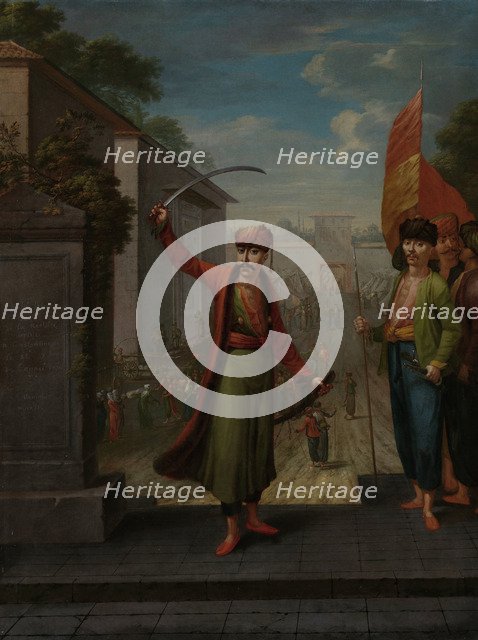 Patrona Halil, ca 1735. Artist: Vanmour (Van Mour), Jean-Baptiste (1671-1737)