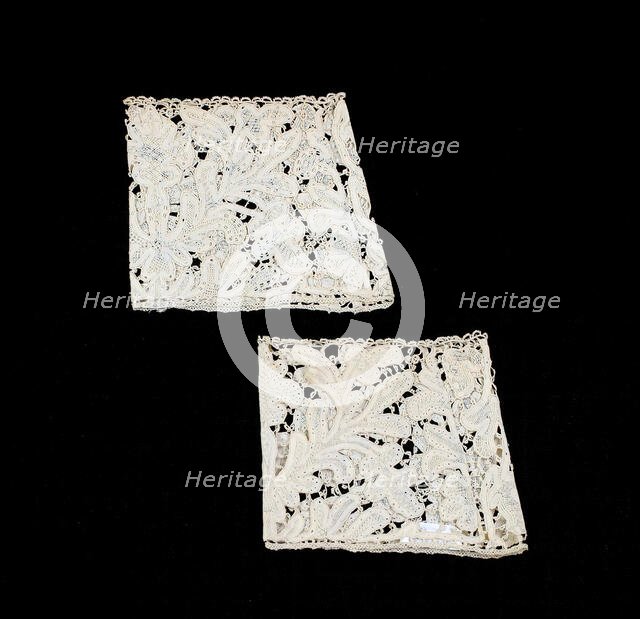 Cuffs, Italian, ca. 1800. Creator: Unknown.