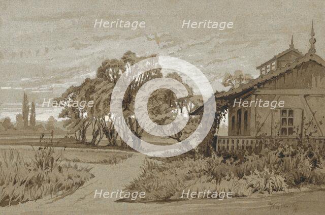 Greb - park in Poprad, 1875-1880. Creator: Eugen Wallachy.